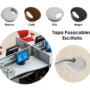 Tapas de Pasacables para escritorios