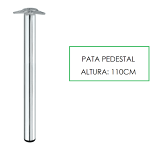 Pata pedestal de 110 cm