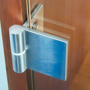 BISAGRA DE VIDRIO METÁLICA