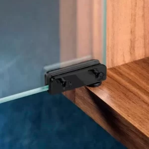 BISAGRA PLÁSTICA PUERTA DE VIDRIO