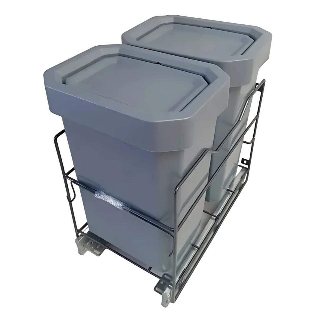 BASURERA MINI BAJO POZUELO CIERRE LENTO REJIPLAS