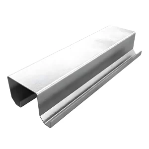 Riel R – Doble Puerta Closet Corrediza 2mts Galvanizado