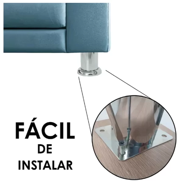 PATA ELEFANTE CROMADA - Imagen 2