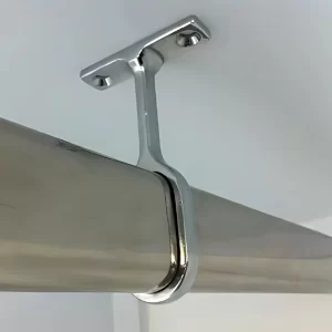 SOPORTE TUBO OVALADO TECHO