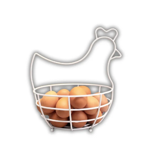 Organizador Canasta De Huevos Gallina