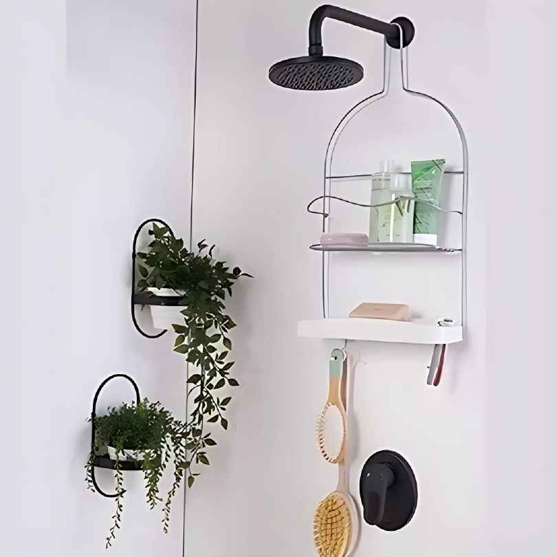 Champucera Grande Jabonera Organizador Ducha Baño Colgante - Imagen 3