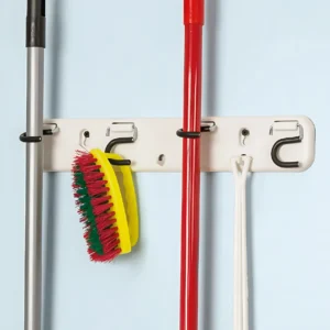 Porta Escobas Trapero 4 Ganchos