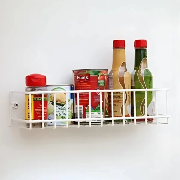 Canasta Pared De 1 Nivel Organizador Repisa Multiusos - Imagen 5