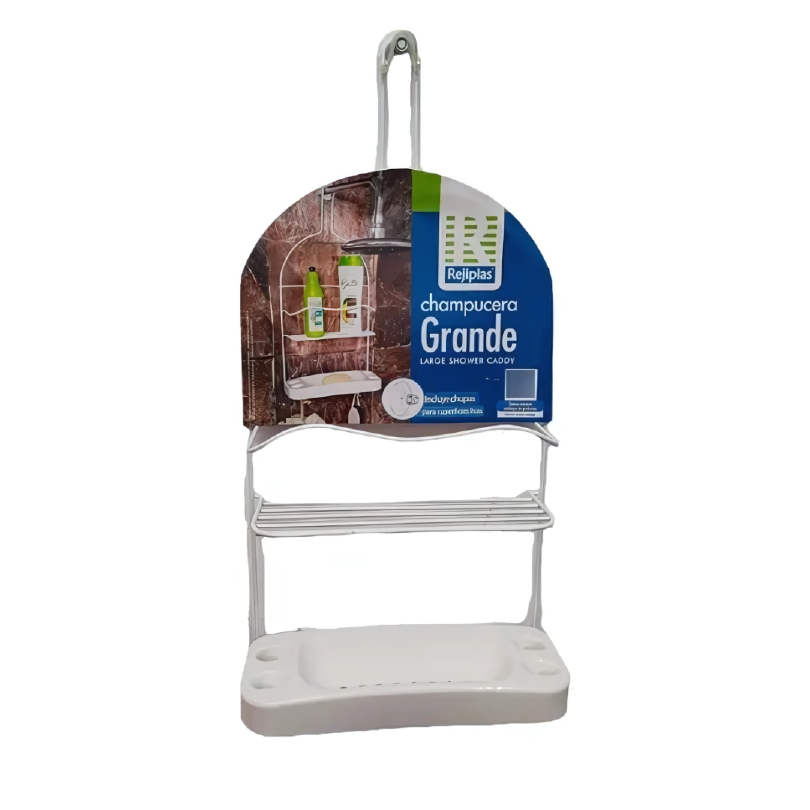 Champucera Grande Jabonera Organizador Ducha Baño Colgante