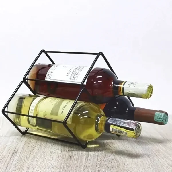 Soporte Botellero Porta Vinos Tribal X 3 - Imagen 2