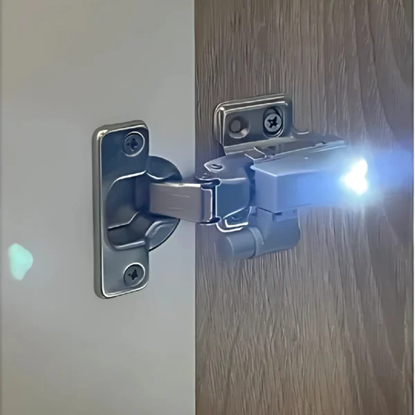 Luz Led Bisagra Sensor Lámpara Armario Cajón Mueble - Imagen 6
