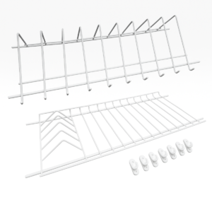 Locero Blanco Escurridor Platero Organizador