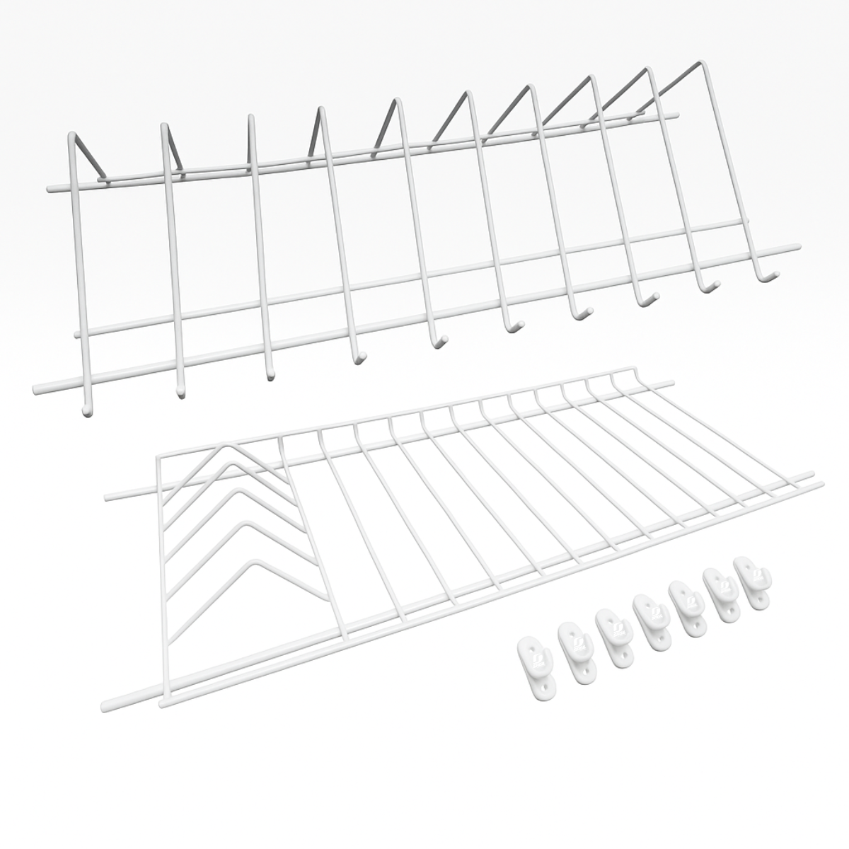 Locero Blanco Escurridor Platero Organizador