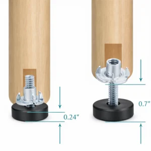NIVELADOR Y TUERCA DE UÑA