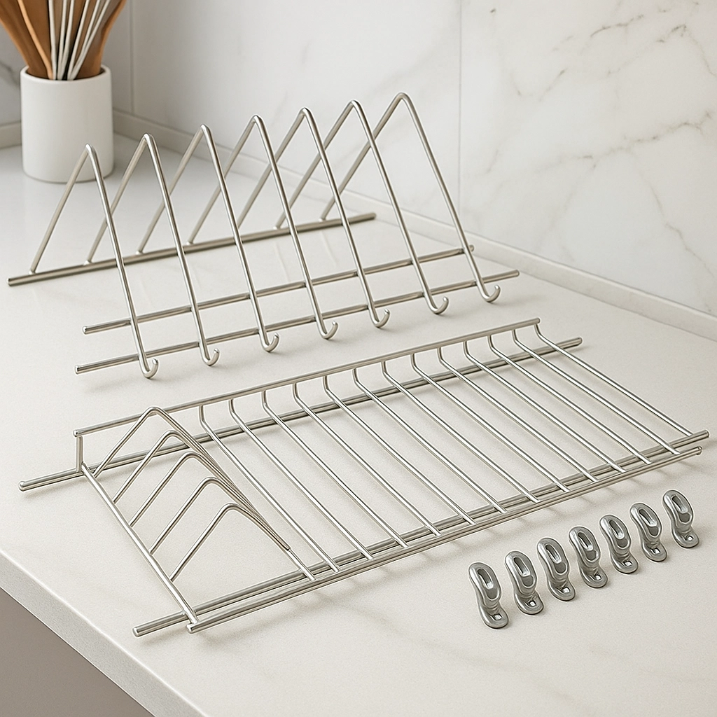 Locero Blanco Escurridor Platero Organizador - Imagen 3