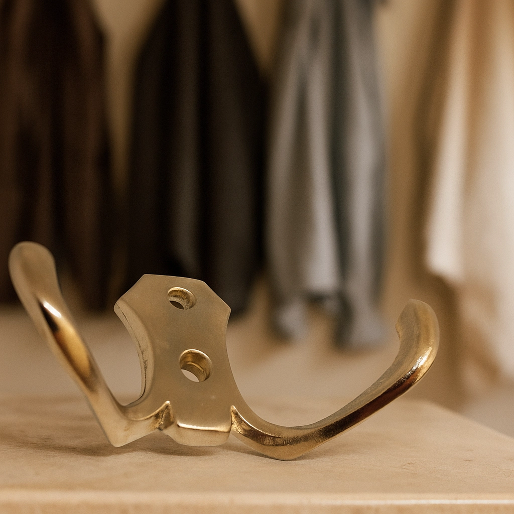 Gancho Perchero Doble Acero Inoxidable - Imagen 3