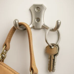 Gancho Perchero Doble Acero Inoxidable