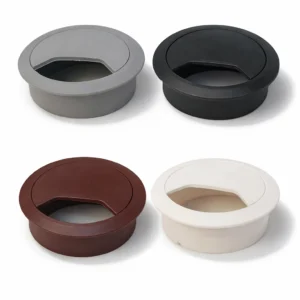 Tapa Plástica Pasa Cables Para Escritorio Muebles Oficina