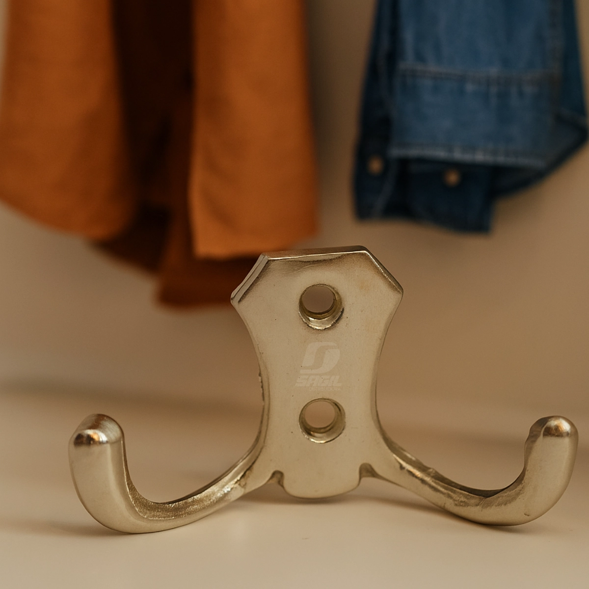 Gancho Perchero Doble Acero Inoxidable - Imagen 7