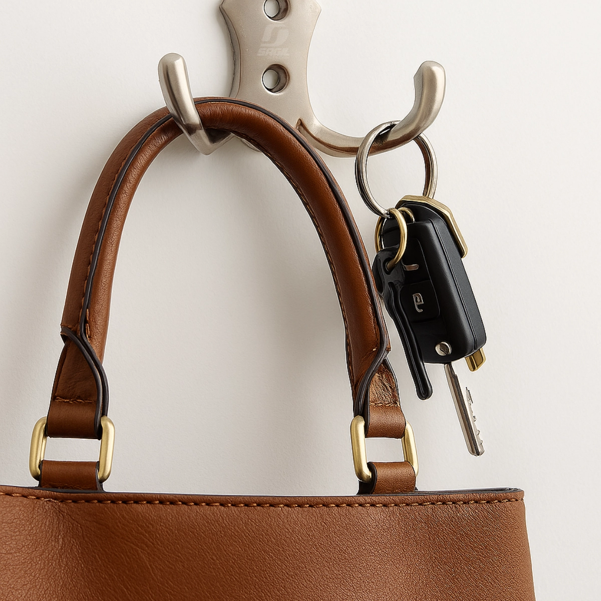 Gancho Perchero Doble Acero Inoxidable - Imagen 9