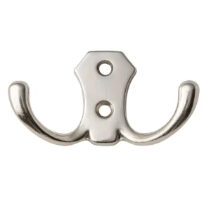 Gancho Perchero Doble Acero Inoxidable