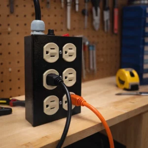 Multitoma Extensión Eléctrica 6 Puertos Poloatierra