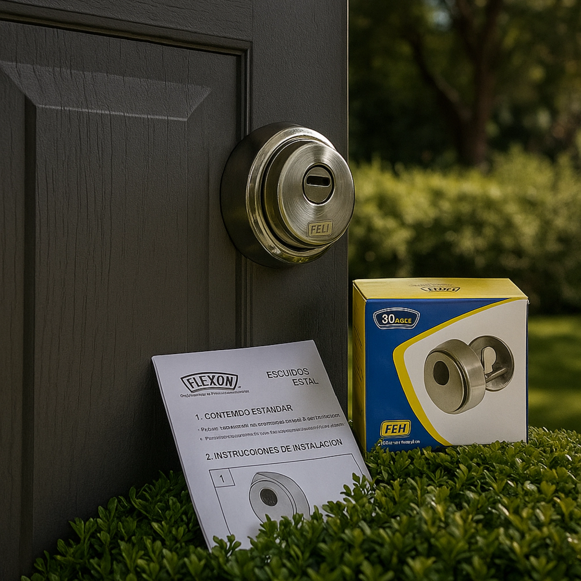 ESCUDO ANTITALADRO NIQUELADO - Imagen 6